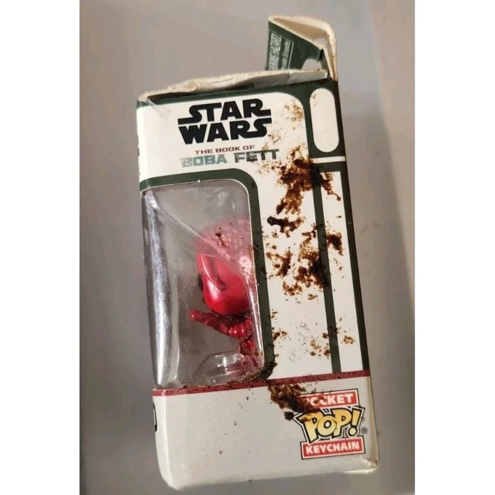 Lot Of 5 Funko Star Wars Something Wild Card game Max Rebo Pin Fennec Shand Boba